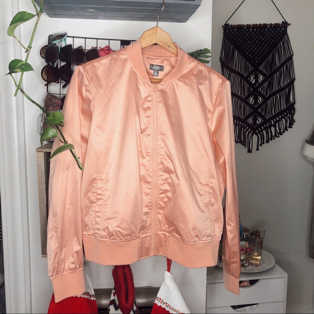 Pink Silk Jacket!